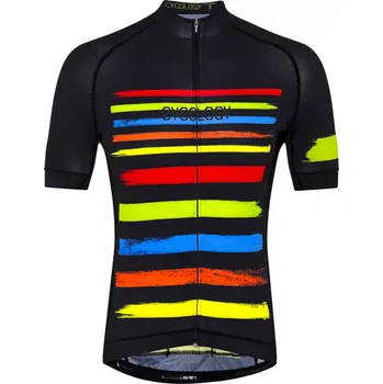 cyklistický dres Cyklodres CYCOLOGY Horizon, pánský, krátký rukáv (Motiv Horizon, velikost XXL)