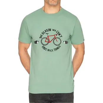 Pánské tričko Bavlněné triko CYCOLOGY The Reason, pánské, krátký rukáv (Motiv The Reason, velikost XL)