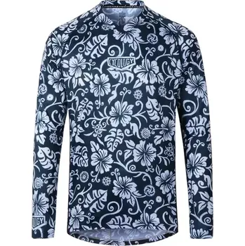 cyklistický dres Dres MTB CYCOLOGY Waimea, pánský, dlouhý rukáv (Motiv Waimea, velikost L)