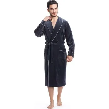 Dámský župan Evona Pánský župan RONALDO 043 šedý Velikost: XL