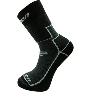 Pánské termo ponožky Ponožky HAVEN TREKKING Silver black/green a black/white 2 páry (Barva černá/zelená a černá/bílá, velikost 10-12 (44-46))