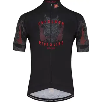Cyklistické oblečení Cyklodres CYCOLOGY Dragon, pánský, krátký rukáv (Motiv Dragon, velikost L)