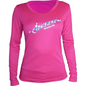 cyklistický dres Dámský dres HAVEN AMAZON LONG pink/blue (Barva růžová/modrá, velikost S)