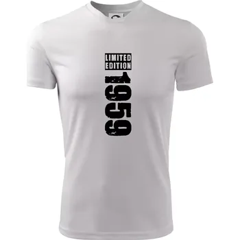 Chlapecké oblečení Limited edition 1959 pruh - Dětské triko sportovní (dresovina) - 146 cm/10 let ( Bílá )