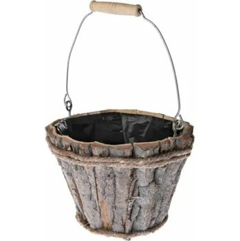 Obal na květináč Casa de Engel Home Dřevěný obal na květináč, 0/30 Fialová UNI (2830610)