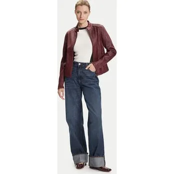 Dámská bunda Bunda Desigual BASIC 25WWEW43 burgundské 93X, vel. L