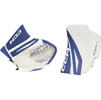 Lapačka + vyrážečka ccm eflex 7.9 sr color SET PRAVÝ(opačný gard) BÍLO-ČERVENO-ČERNÝ CHICAGO