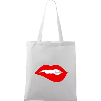 Pusa vrrr - Taška bavlněná - 42 x 38 cm ( Bílá )