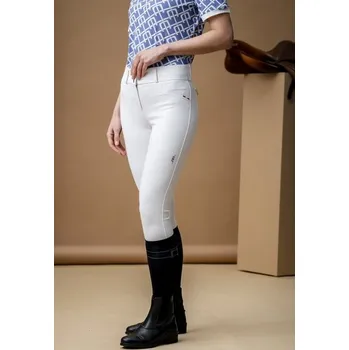 Jezdecké kalhoty Alessandro Albanese Rajtky Aria AA, s gripem, dámské, core white 40