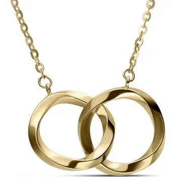 Řetízek Luxur, Originální náhrdelník Virela ze žlutého zlata, délka 47 cm, 585-14-5-1237.0Z00.0.47.000.33