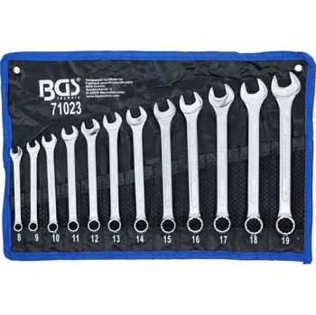 Klíč Očkoploché klíče 8-19mm 12ks BGS B.71023