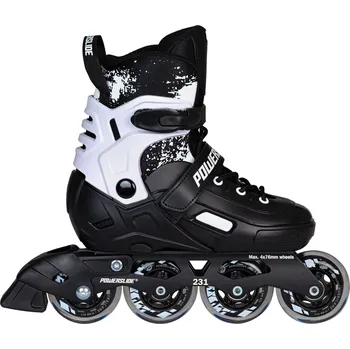 Kolečkové brusle Khaan Magic Black adj. 31-34 EU