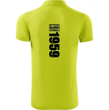 Pánská košile Limited edition 1959 pruh - Polokošile Victory sportovní (dresovina) - M ( Limetková )