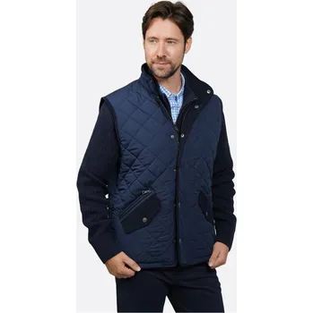 Pánská casual bunda Howick Howick Quilted Gilet Navy S