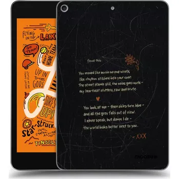 Pouzdro na mobilní telefon Picasee silikonový průhledný obal pro Apple iPad mini 2019 (5. gen) - POET