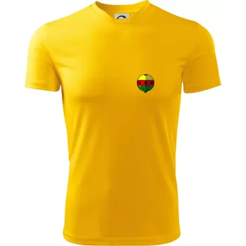 Chlapecké tričko Prší - Kule - prso - Dětské triko sportovní (dresovina) - 134 cm/8 let ( Žlutá )