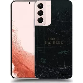 Pouzdro na mobilní telefon Picasee silikonový průhledný obal pro Samsung Galaxy S22+ 5G - DON´T TAG