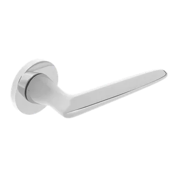 Dveřní kování Kuchinox Klika FORMELIA kulatá rozeta - chromovaná - (komplet 2 ks)