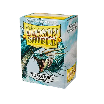 Příslušenství ke karetním hrám Obaly na karty Dragon Shield 63,5 x 88 mm - leské barevné, barva karmínová