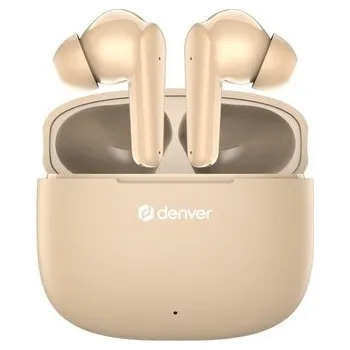 Sluchátka Denver TWE-48 bezdrátová sluchátka béžová