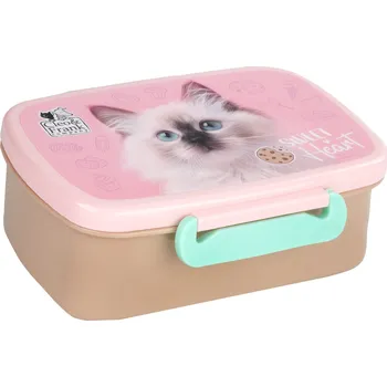 Svačinový box Derform Svačinový box Cleo a Frank kočka