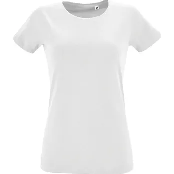 Dámské tričko Sol's Lehké dámské triko Regent zvýrazňující dekolt Barva: Bílá, Velikost: XL L02758