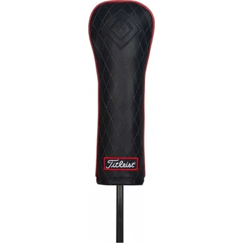 Golf Titleist headcover Leather Jet Fairway - černo červený