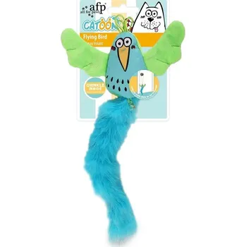 Hračka pro psa AFP Catoon Létající ptáček – se šantou