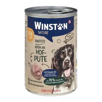 Krmivo pro psa Winston Konzerva Nature s krůtím masem 400 g