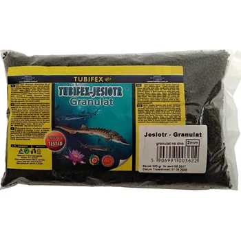 Krmivo pro rybičky Tubifex krmivo pro jesetery 2 mm, sáček 0,5 kg