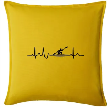 Polštář EKG pádlování - Polštář 50x50 - 50x50 - Pouze potah ( Žlutá )
