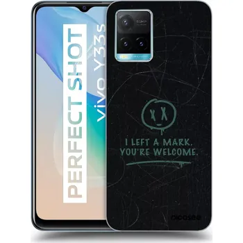 Pouzdro na mobilní telefon Picasee silikonový průhledný obal pro Vivo Y33s - LEFT A MARK