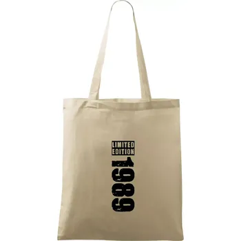 Limited edition 1989 pruh - Taška bavlněná - 42 x 38 cm ( Naturální )