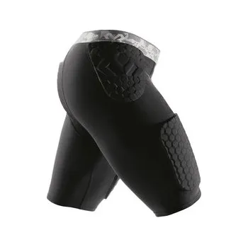 McDavid 737 HEX Thudd Shorts kompresní šortky s chrániči stehen,boků a kostrče XL, černá