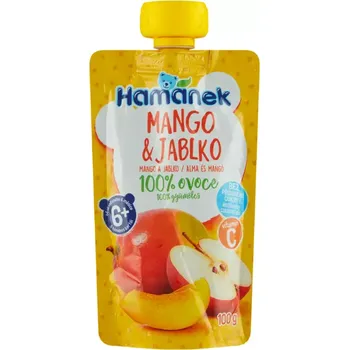 Hamánek Ovocná kapsička mango & jablko 100 g