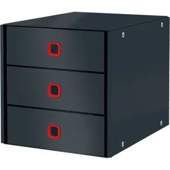 Archivační box LEITZ Zásuvkový box Click&Store COSY, 3 zásuvky, sametově šedá