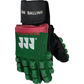 Hokejové rukavice BALLING Rukavice Indoor na pozemní hokej levá L ČERNÁ