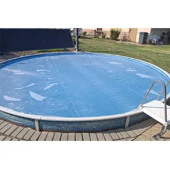 Ohřev bazénu Solární plachta kruh 600 cm průhledná Cornisun CORNISUN353
