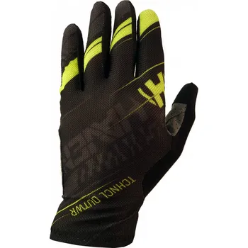 Cyklistické rukavice Dlouhoprsté rukavice HAVEN PENNUTO LONG black/green (Barva černá/zelená, velikost XXL)