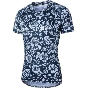 cyklistický dres MTB dres CYCOLOGY Waimea, dámský, krátký rukáv (Motiv Waimea, velikost XXL)
