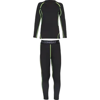 Set dětského termoprádla Merco Kid Warm dětské termoprádlo zelená Velikost oblečení: 130