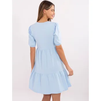Dámské šaty Šaty RV SK 5587.93 světle modrá L