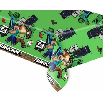 Party nádobí Godan Plastový ubrus Pixel Minecraft 120 x 180 cm