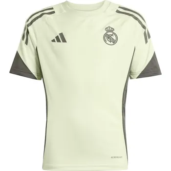 Chlapecké tričko adidas Real Madrid Tiro 25 Competition Training Shirt 2025 2026 Juniors Green 7-8 Years