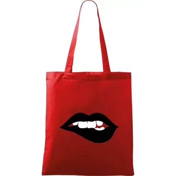 Pusa vrrr - Taška bavlněná - 42 x 38 cm ( Červená )
