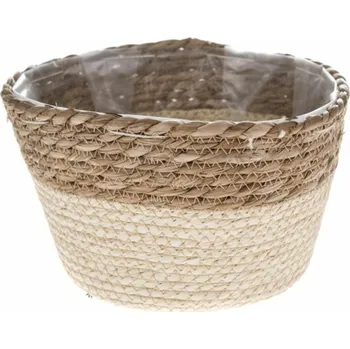 Odpadkový koš Casa de Engel Home Koš s PVC (mořská tráva), 0/48 Fialová UNI (2830774)