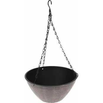 Obal na květináč Casa de Engel Home Závěsný obal na květináč - Eko plast, 0/20 Fialová UNI (2829006)