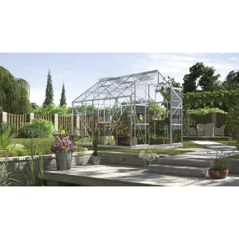 Skleník Skleník Vitavia Jupiter 8300 skleněný 3 mm 257 x 321 cm hliník