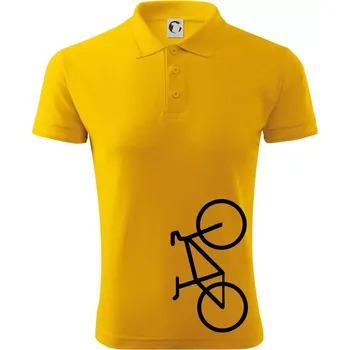 Pánská košile Kolo na výšku - Polokošile pánská Pique Polo 203 - XL ( Žlutá )