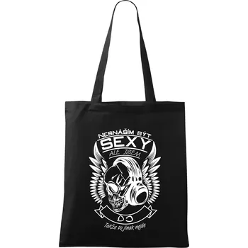 Nesnáším být sexy ale jsem - DJ - Taška bavlněná - 42 x 38 cm ( Černá )